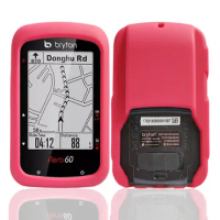 Generic Bike Gel Skin Case &amp; Screen Protector Cover for Bryton Aero 60 GPS Computer Case for aero60