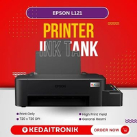 Printer Ink Jet EPSON L121 INKJET EcoTank L121 Ink Tank Print Only L 121