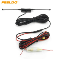 FEELDO 1Set SMA Connector Active antenna with built-in amplifier for digital TV #FD-4151
