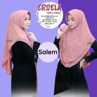 RAQUMI Hijab Jilbab ERSELA Kerudung Bergo Instan Terbaru Kekinian Khimar Krudung Wanita Cantik Non Z