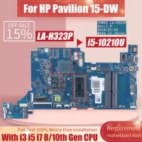 LA-H323P For HP Pavilion 15-DW Laptop Motherboard M13687-601 L52005-001 L68076-601 L51985 I3 I5 I7 8th 10th Notebook Mainboard