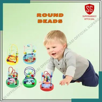 Mini Round Beads Mainan edukasi anak wire maze game