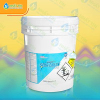 Nankai - Star Chlon Nankai Clo Nhật Bản Clorin 70% Dạng Hạt Bột Trắng Đục 45kg Thùng Xử Lý Nước Hồ B