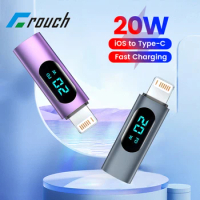 PD20W Fast Charging USB C To Lightning OTG Adapter Lightning Male To Type C Female Converter For iphone Data Transfer Connector