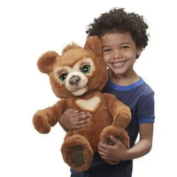 25cm Teddy Bear Plush Toy Curious Bear Pet Friend Cute Doll Pillow Children's Gift
