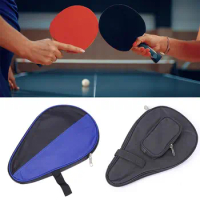 Training Contrast Color 3 Ball Capacity Calabash Shape With Belt Table Tennis Rackets Case Ping Pong Paddles Bag