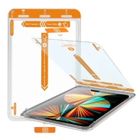 Easy Install Kit Tablet Tempered Glass Screen Protector for IPad Air Mini 1 2 3 4 5 6 Pro 10.9 11 2022 I Pad 10 9 8 7 Generation