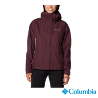 Columbia 哥倫比亞 女款 - Omni Tech 防水連帽外套-玫瑰紅 UWL05330RO/IF