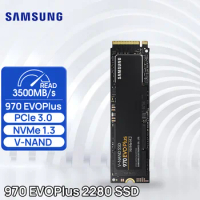 SAMSUNG SSD 970 EVO Plus 250G 500G 1TB 2TB NVMe PCIe 3.0 M.2 2280 3500MB/S Solid State Drives for Laptop PC Notebook Computer