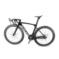 Falco Disc road Bike ,Full carbon Inner-Cable complete Bicycle ,700C Road bicycle frame Disc brake