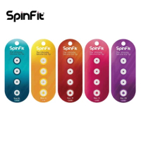 2 Pair(4 pcs) Original SpinFit CP100 CP800 CP145 CP360 In-ear Earphones Patented Silicone Eartip Innovative Technology Eartips