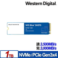 西部數據 SN570 250GB/500GB/1TB NVMe M.2 PCIe SSD 固態硬碟