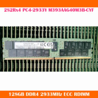 1PCS RAM 128GB DDR4 2933MHz 2S2Rx4 PC4-2933Y M393AAG40M3B-CYF ECC RDIMM For Samsung Server Memory Work Fine High Quality