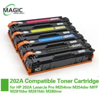 Chinese Compatible for HP 202A CF500A 501a cf502 cf503a toner cartridge LaserJe Pro M254nw M254dw MFP M281fdw M281fdn M280nw