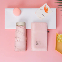 Ô Dạng Phẳng Chống Nắng Và Mưa Dù Gấp Mini Sử Dụng Kép，cây dù，đứng che mưa，Ô umbrella，Ô dù che mưa, 