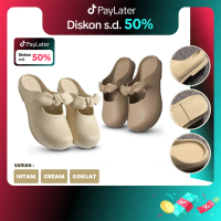 ANGOLA Sandal Mules Pita Wanita H17 Sendal Santai Desain Elegan Mewah / Sendal Jalan Main Wanita Kar