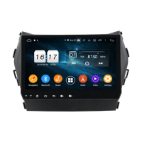 9" 2 Din PX6 Android 9.0 Car Radio For Hyundai IX45 2014-2016 Car Audio 6 Core 4G+64G Multimedia Player 1024*600 Stereo DSP