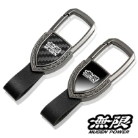 car keychain llavero shield key chain car accessories for Honda mugen power Accord Civic vezel Crv City Jazz Hrv