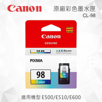 CANON CL-98 原廠彩色墨水匣 適用 E500/E510/E600