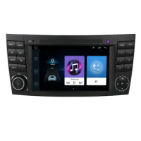 7-inch Android car radio built-in navigation Android system 4+64G with Carplay Mercedes Benz W211 for 02-07
