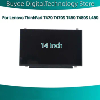 14.0 Inch LCD Dispaly For Lenovo ThinkPad T470 T470S T480 T480S L480 B140HAK01.0 B140HAN02.4 LCD Screen Panel Replacement