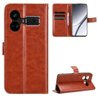 Flip Case For Realme GT5 Case Wallet Magnetic Luxury Leather Cover For Realme GT5 Phone Case For OPPO RealmeGT5 6.74"