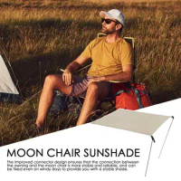 Moon Chair Outdoor Sunshade Portable Lounge Sunshade Lounge Sunshade Folding Sunshade Picnic Chair Sunshade Beach Chair Sunshade
