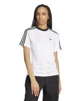 เสื้อยืดผู้หญิง อาดิดาสฟุตบอลผ้าแจ็คการ์ด รุ่น JV9647 สีขาว