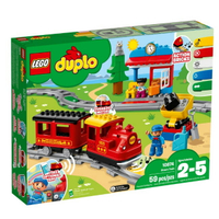 10874【LEGO 樂高積木】得寶 Duplo系列-蒸汽列車 (59pcs)
