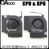 LAPTOP CPU GPU COOLING FAN FOR ACER Nitro 5 N22C1 AN515-58-51R3 AN515-58 AN515-46 CPU COOLING FAN
