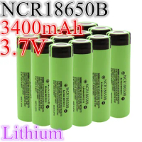 2022 d'origin NCR18650B 3.7 V 3400mah 18650 Lithium rechargeable Battery For Panasonic Flashlight Batteries et USB Charger