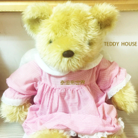 【TEDDY HOUSE泰迪熊】泰迪熊玩具玩偶公仔絨毛娃娃胖胖美倫公主泰迪熊特大(正版泰迪熊)