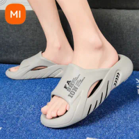 Xiaomi Mijia Summer Men Massage Slippers Indoor Outdoor Sandals Beach Casual Shoes Soft Sole Slides Men Flip-flops Men's Sandals
