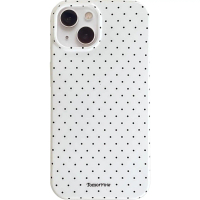 Compatible with iPhone 13/iPhone 14 Case with Cute Fashion Polka Dot Aesthetics Design Simple Case f