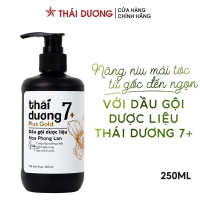 Dầu gội Dược liệu Thái Dương 7 Plus gold hoa phong lan 500ml (mẫu mới)