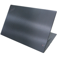 【Ezstick】Lenovo ThinkPad X1C 5TH 6TH 黑色立體紋機身貼(含上蓋貼、鍵盤週圍貼)