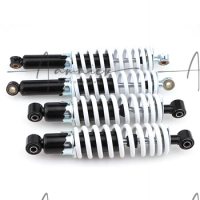 285mm 305mm 325mm Front Rear Shock Absorber Motorcycle Hydraulic Suspension Spring Shocker Absorbers White ATV Oil Dampers