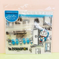 【震撼精品百貨】Doraemon 哆啦A夢 Doraemon夾鏈袋組-任意門 震撼日式精品百貨