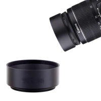 35/37/40.5/43/46/49/52/55/58/62/67/72/77/82mm Professional Standard Metal Lens Hood for Canon Nikon Sony Leica Olympus Pentax