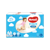 【HUGGIES 好奇】雲柔乾爽 好動褲 L-XXL (紙尿褲/尿布/包)