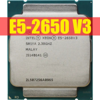 Xeon E5 2650 V3 Processor SR1YA 2.3Ghz LGA 2011-3 CPU X99 DDR4 D4 Mainboard Platform For kit xeon