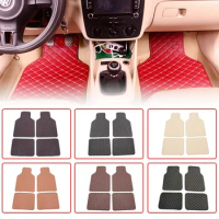 For Mini All Model ONE R52 COOPER R56 Paceman Clubman Countryman Car Floor Mats Leather Interior Parts Rugs Auto Accessories