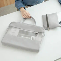 a4 file document bag Office business briefcase handbag 13 inch laptop bag 12.9 inch ipad sleeve storage case