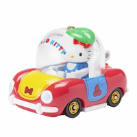 小禮堂 Hello Kitty TOMICA小汽車 透明蘋果造型車《R02.紅黃》模型.公仔.玩具