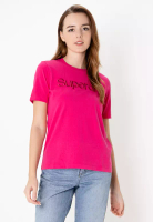 Superdry 刺繡商標T恤