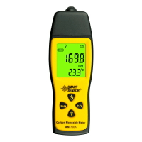 便攜式一氧化碳檢測儀 CO泄漏報警器煤氣泄漏測試測量儀AS8700A