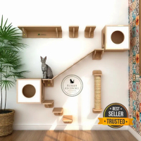 playground kucing dinding/playground kucing set/kandang kucing/box kucing/garukan kucing/kandang kuc