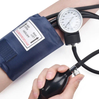 ANEROID Tensi Jarum + Stetoskop l Alat Ukur Tekanan Darah Manual Sphygmomanometer Pengukur Tekanan D