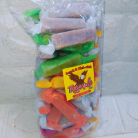 500gr PERMEN TAPE / PERMEN POCONG / PERMEN TAPE SNACK LEBARAN JAJANAN JADUL