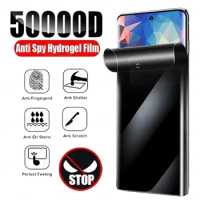 Anti-Spy Hydroge Film Screen Protector For Samsung Galaxy S21 S22 S20 S23 S24 Ultra For Samsung Galaxy S9 Plus Note 20 10 Film